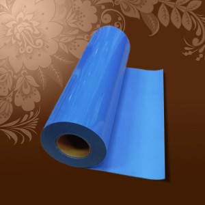 Термотрансфертная пленка PU с клеем Blue (50см* 1м)